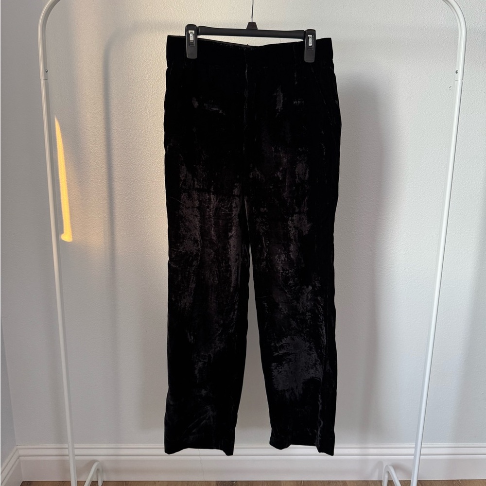 Black Women’s Velvet Pants